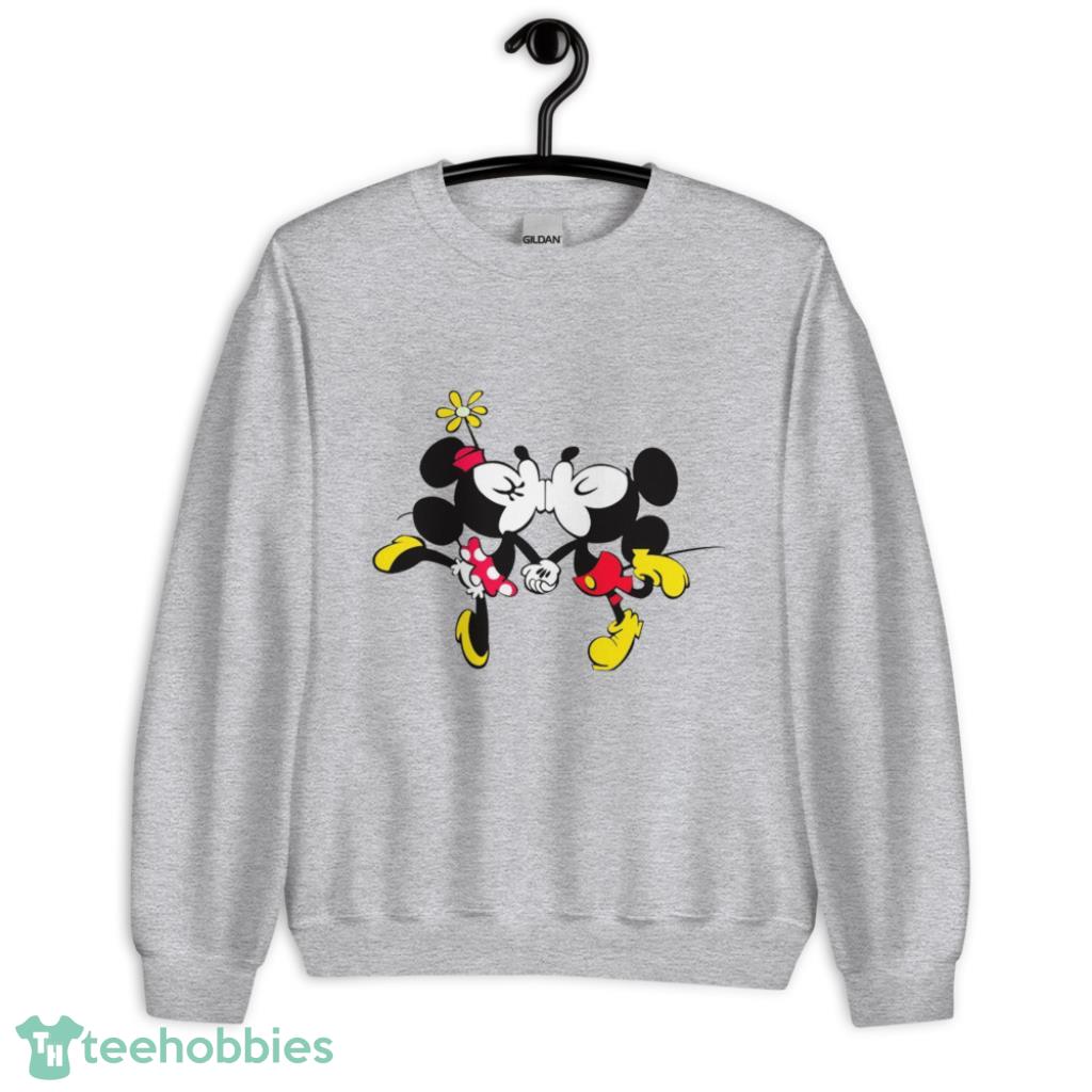 Disney Minnie Mouse-Mickey Valentine Days Coupe Shirt - Unisex Heavy Blend Crewneck Sweatshirt