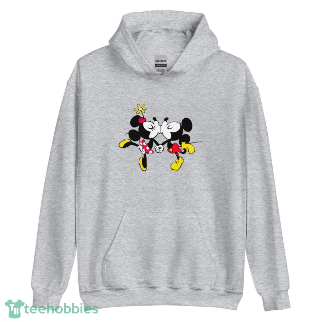 Disney Minnie Mouse-Mickey Valentine Days Coupe Shirt - Unisex Heavy Blend Hooded Sweatshirt