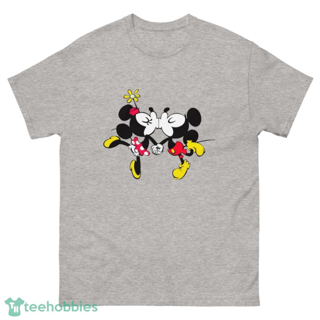 Disney Minnie Mouse-Mickey Valentine Days Coupe Shirt - 500 Men’s Classic Tee Gildan
