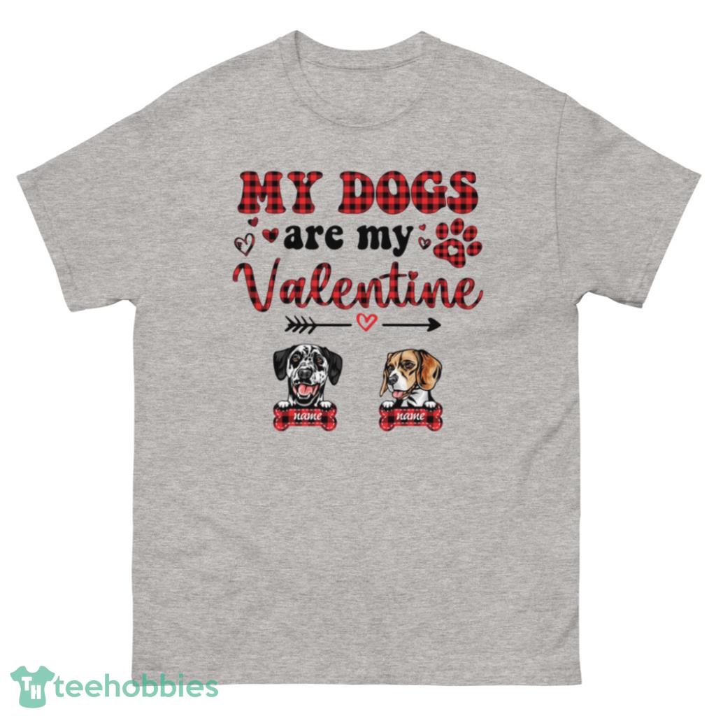 Dog Cute Is My Valentine Day's Coupe Shirt - 500 Men’s Classic Tee Gildan