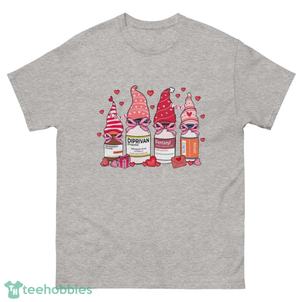 ER Nurse Happy Valentines Day Shirt - 500 Men’s Classic Tee Gildan