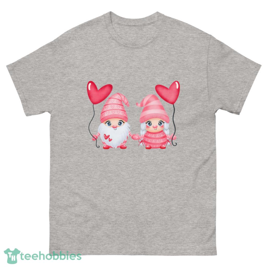 Gnome Love Valentine's Day Shirt - 500 Men’s Classic Tee Gildan