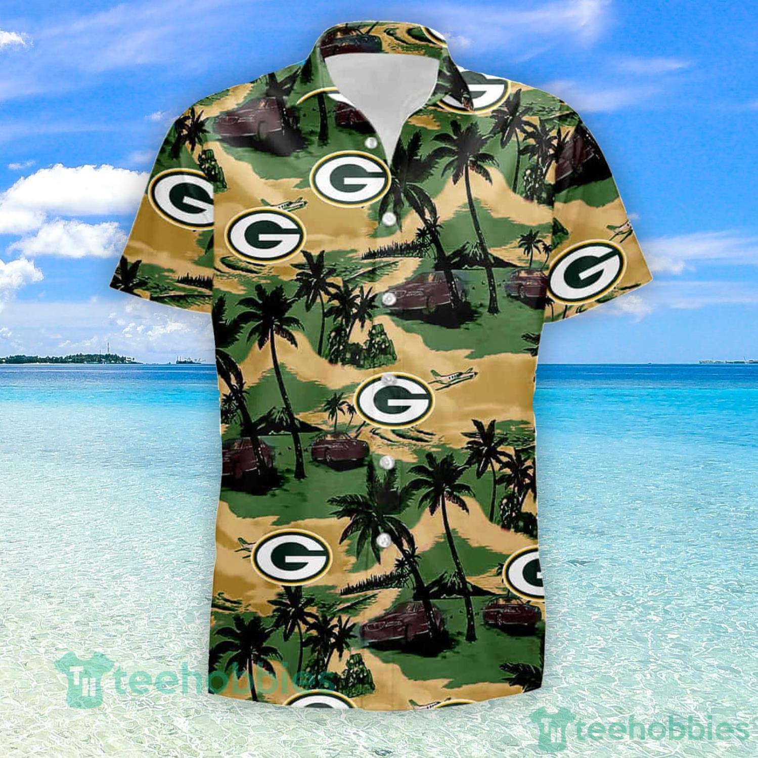 Green Bay Packers Hawaiian Shirt Baby Yoda Style Summer Trending