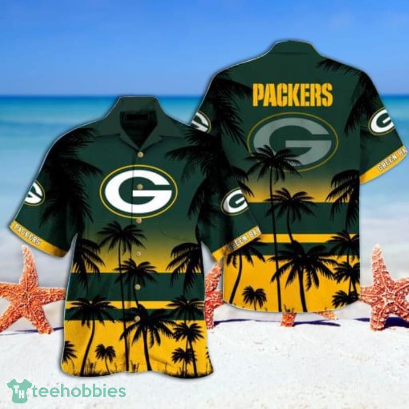 Green Bay Packers Summer Tropical Combo Hawaiian Shirt And Short Product Photo 3