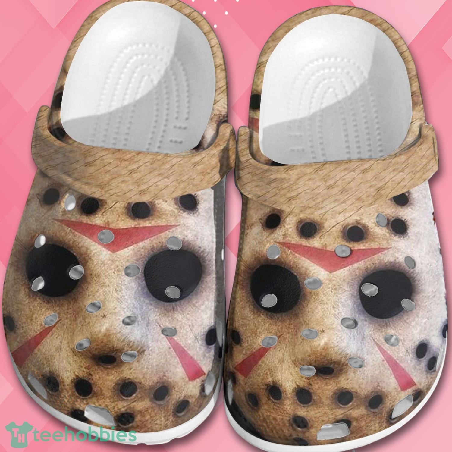 Halloween Halloween Jason Voorhees Mask Characters Horror Movie Clog Shoes Product Photo 1