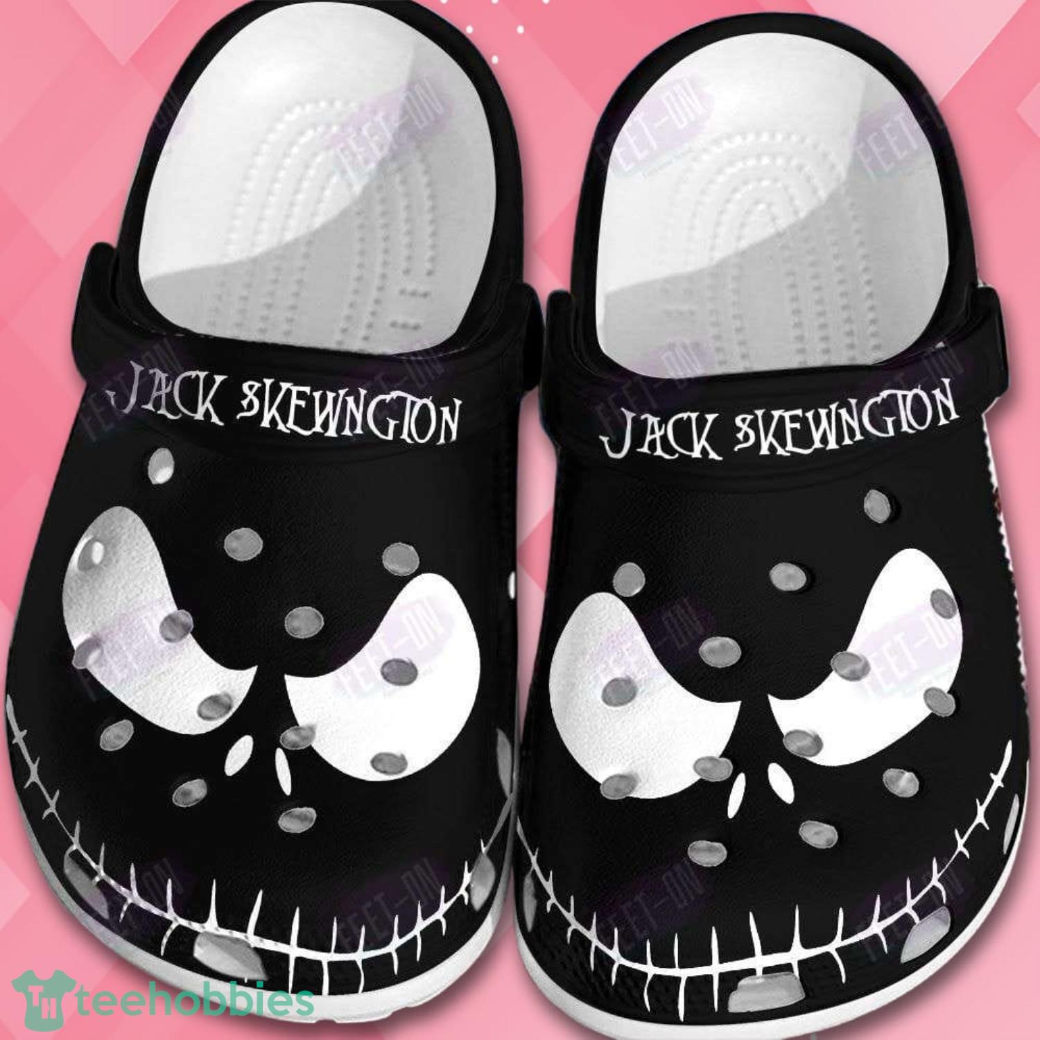 Halloween Jack Skellington Venom Horror Movies Clog Shoes Product Photo 1