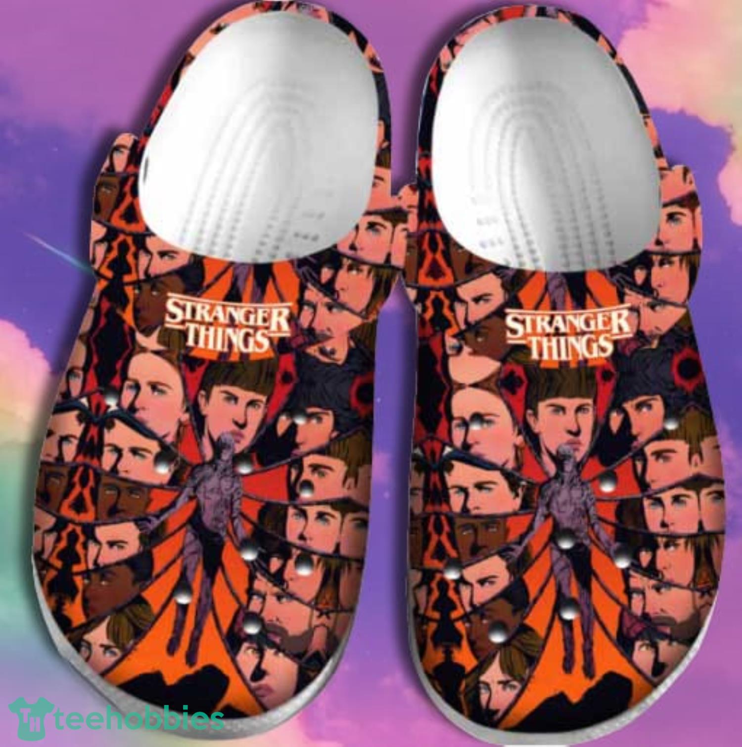 Halloween Monster And Hellfire Club Member Stranger Things Clog Shoes Product Photo 1