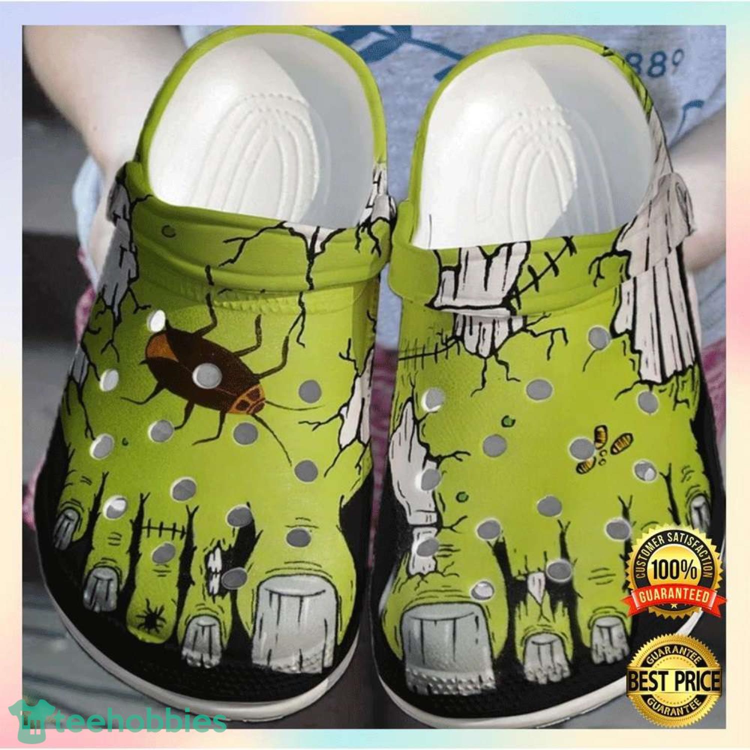 Halloween Zombie Feet Clog Shoes Product Photo 1