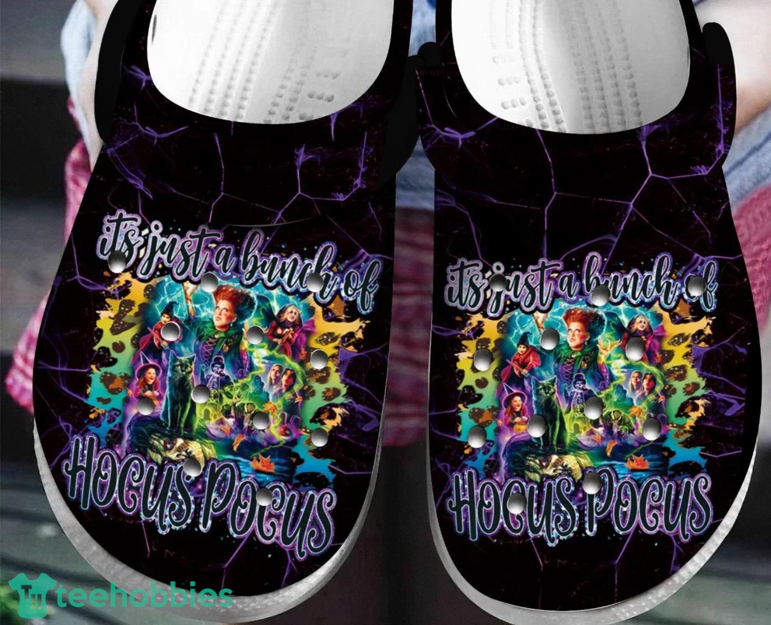 Happy Halloween Just A Bunch Of Hocus Pocus Halloween Clog Shoes Product Photo 1