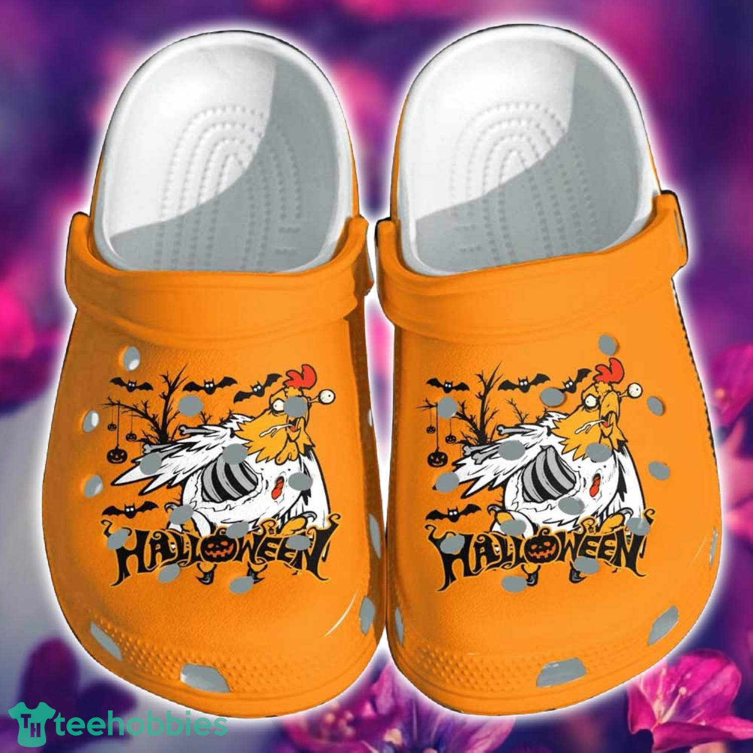 Horror Chicken Zombie Halloween Clog Shoes Product Photo 1