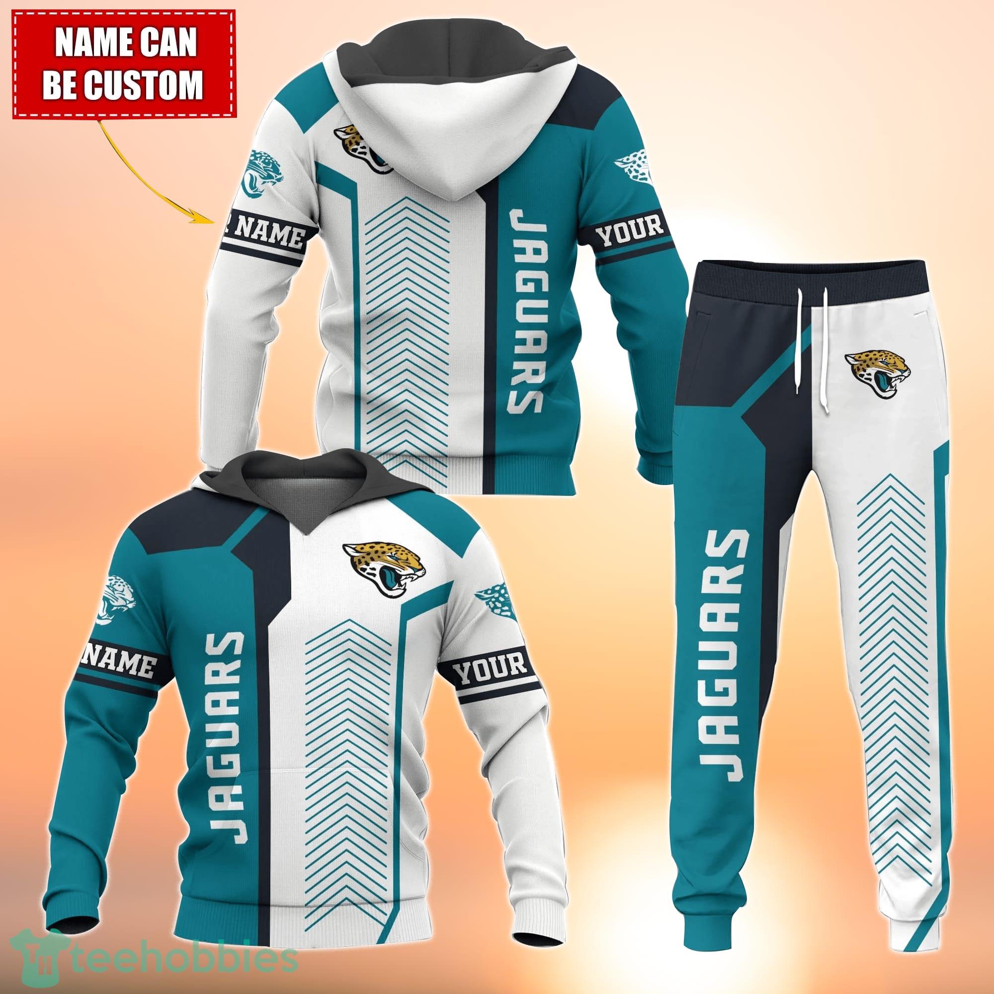 NFL Jacksonville Jaguars Blue Hoodie, Zip Hoodie 3D All Over Print For Fans