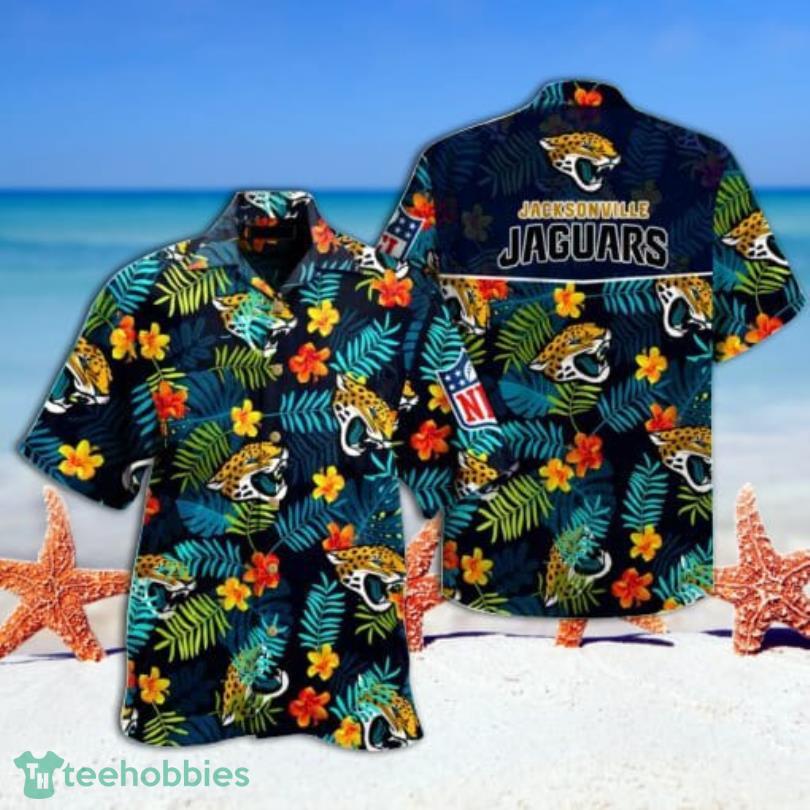 Jacksonville Jaguars Summer Tropical Combo Hawaiian Shirt And Short Product Photo 3