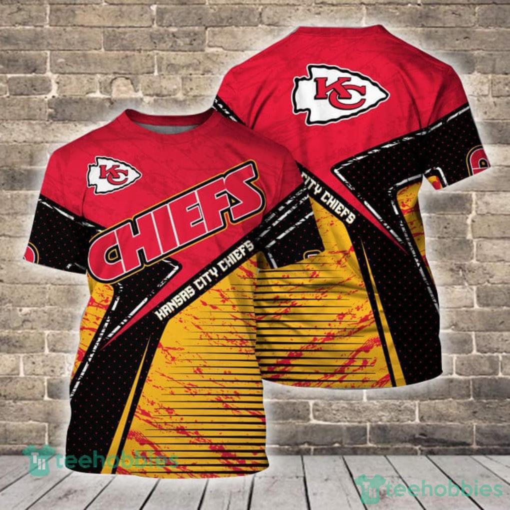 Kansas City Chiefs All Over 3D Printed Shirts - Muranotex Store