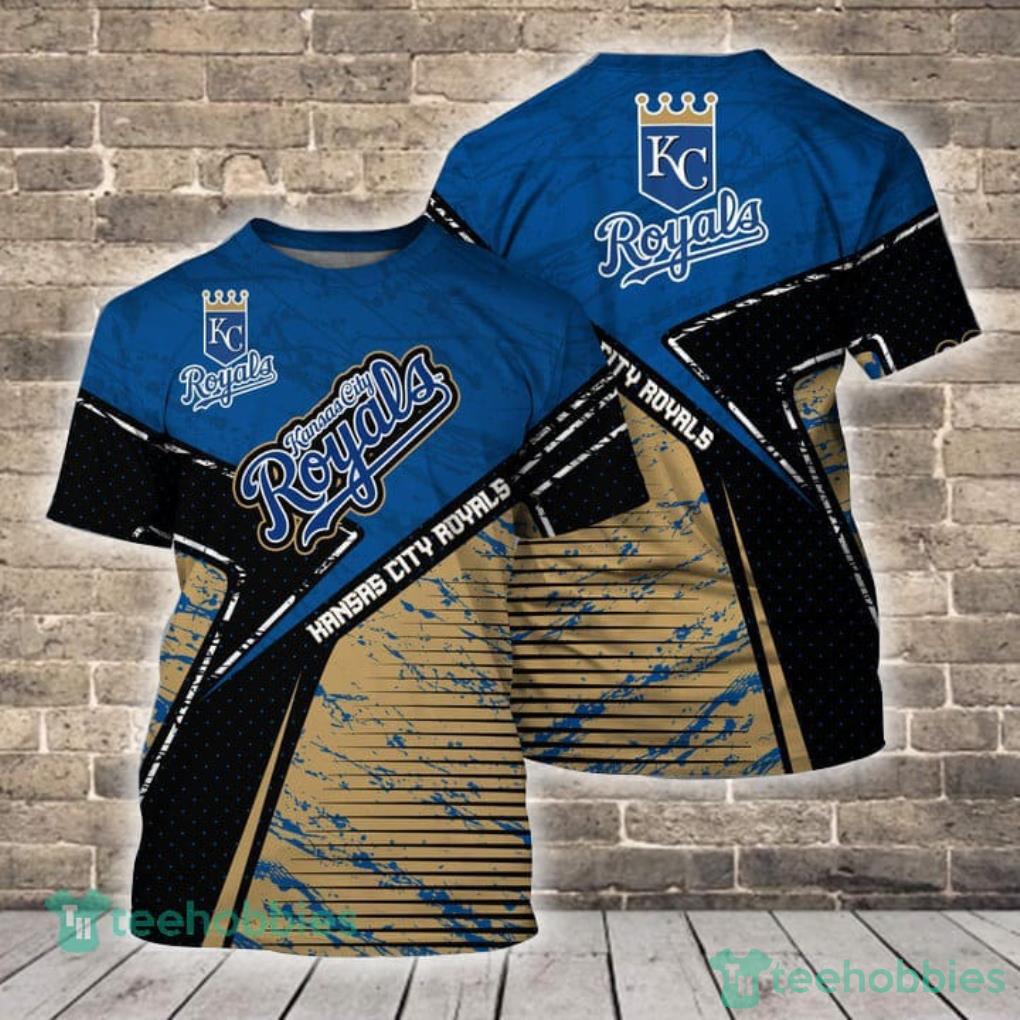Kansas City Royals Mlb All Over Printed 3D Shirt For Fans