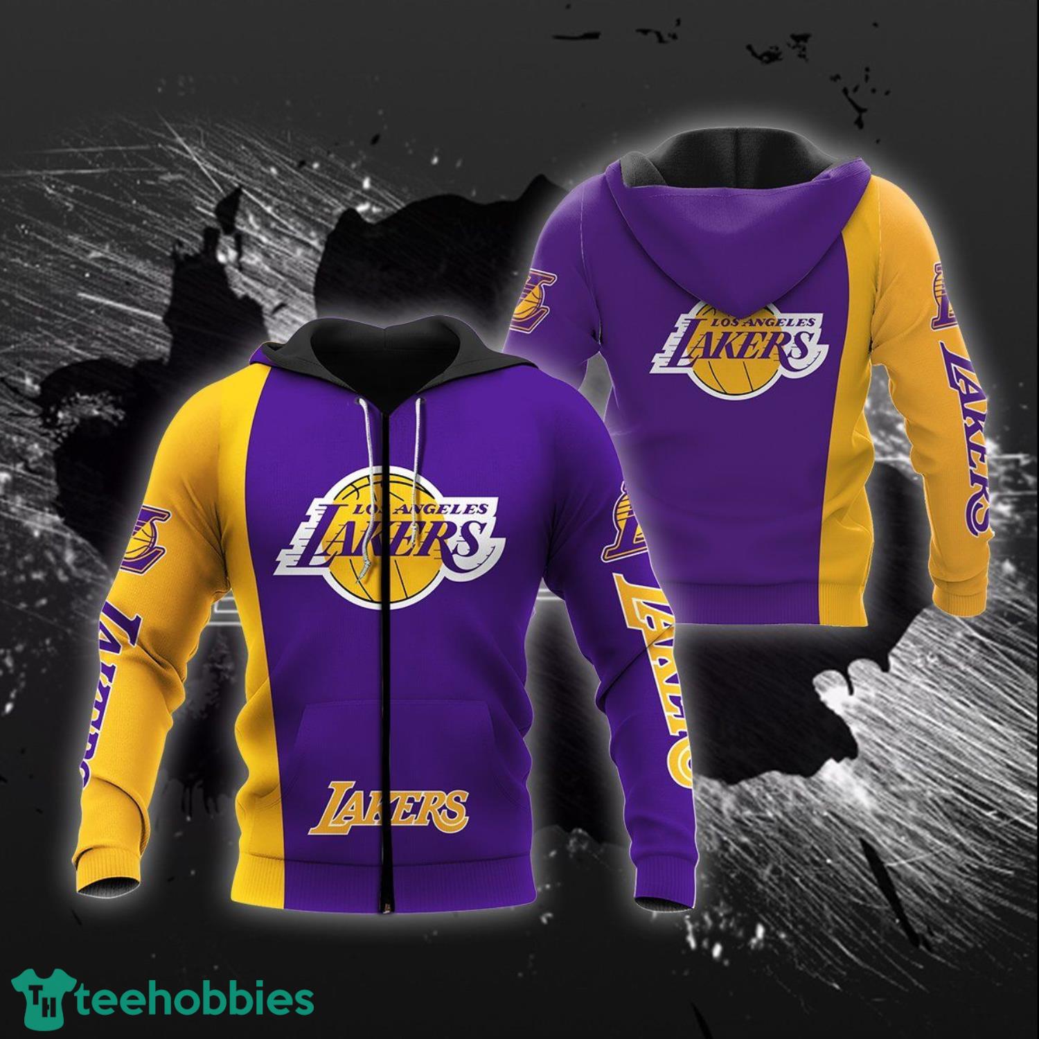 La Lakers Hoodie Zip Hoodie For Fans - 5ba864e170c6768f626b3b9702ae9f42