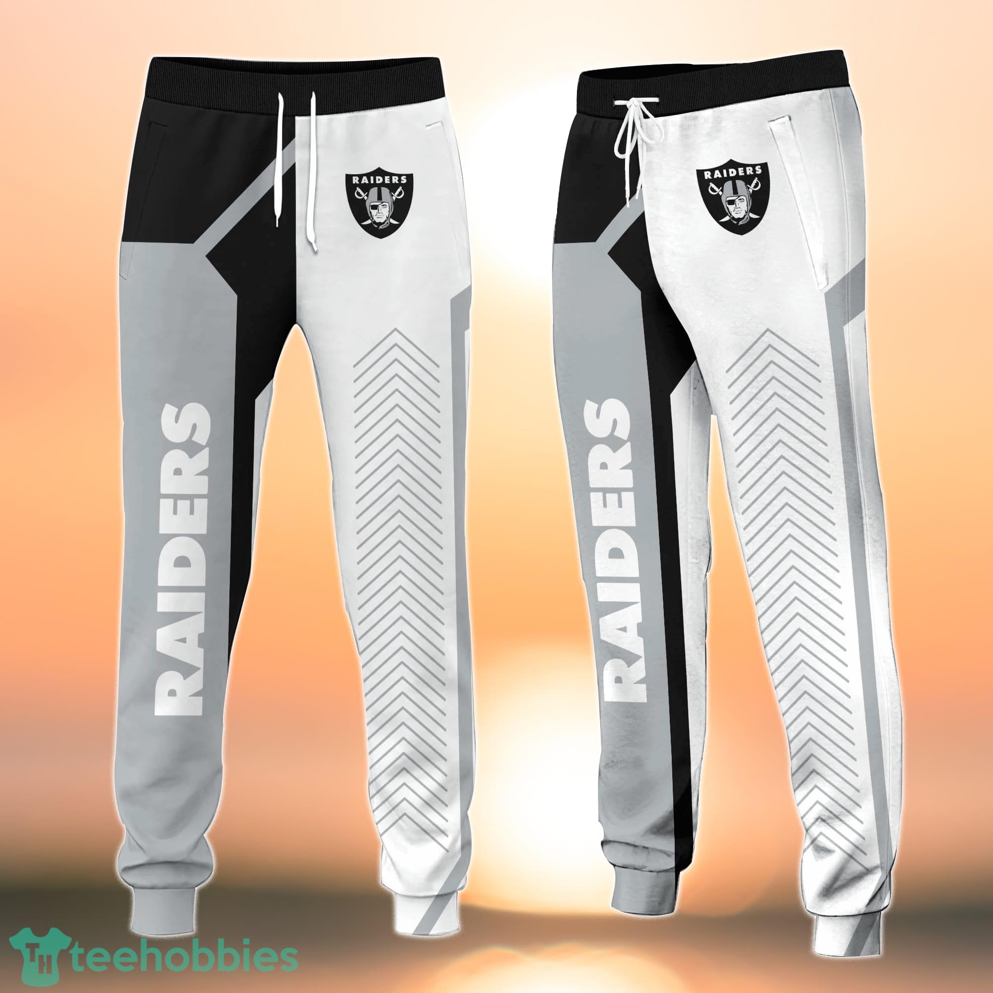 Las Vegas Raiders Nfl Personalized Combo Hoodie And Pants For Fans Product Photo 3 Las Vegas Raiders Nfl Personalized Combo Hoodie And Pants For Fans Product Photo 3