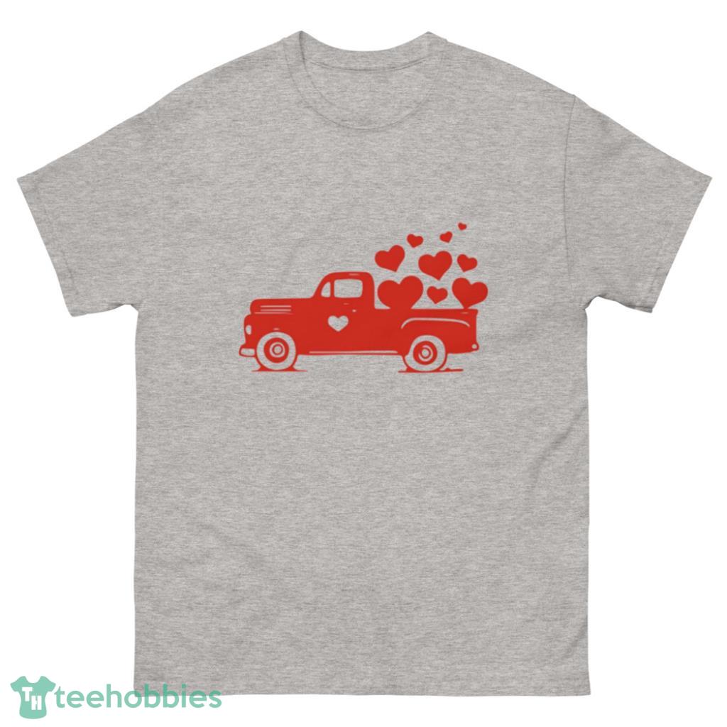 Love Truck Valentines Day Couple Matching Shirt - 500 Men’s Classic Tee Gildan Love Truck Valentines Day Couple Matching Shirt - 500 Men’s Classic Tee Gildan