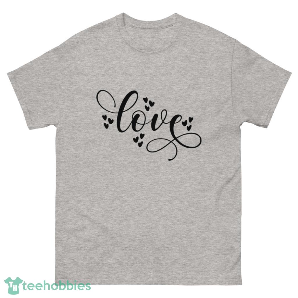 Love Valentine's Day Couple Matching Shirt image Love Valentine's Day Couple Matching Shirt - 500 Men’s Classic Tee Gildan