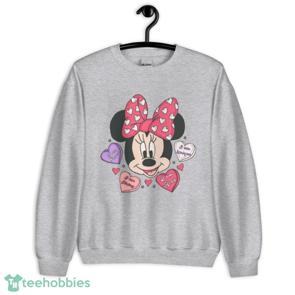 Minnie Mouse Valentine Days Coupe Shirt - Unisex Heavy Blend Crewneck Sweatshirt