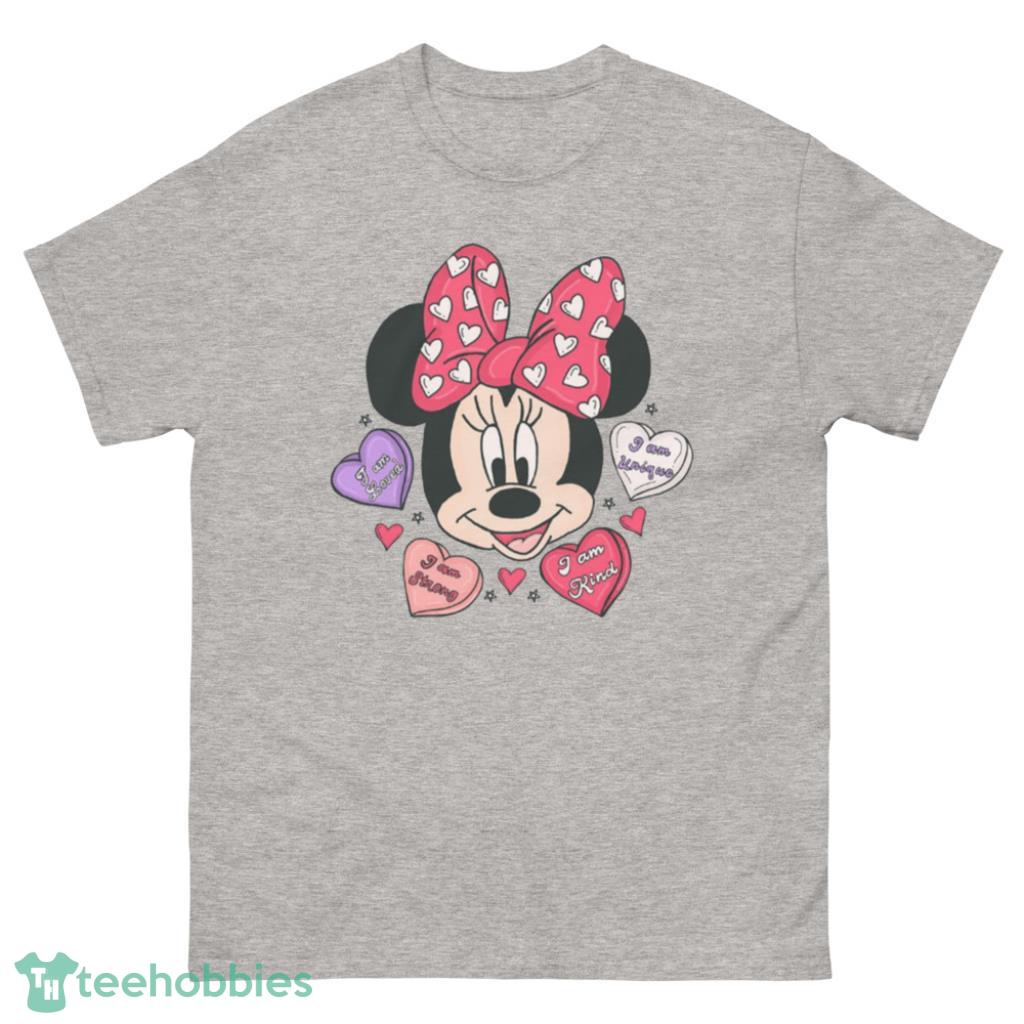 Minnie Mouse Valentine Days Coupe Shirt - 500 Men’s Classic Tee Gildan