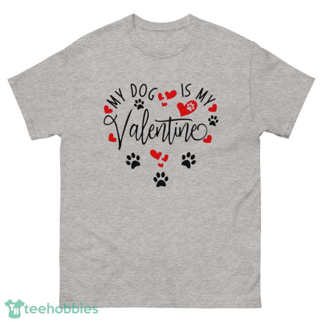 My Dog Heart Funny Valentine Day's Coupe Shirt - 500 Men’s Classic Tee Gildan