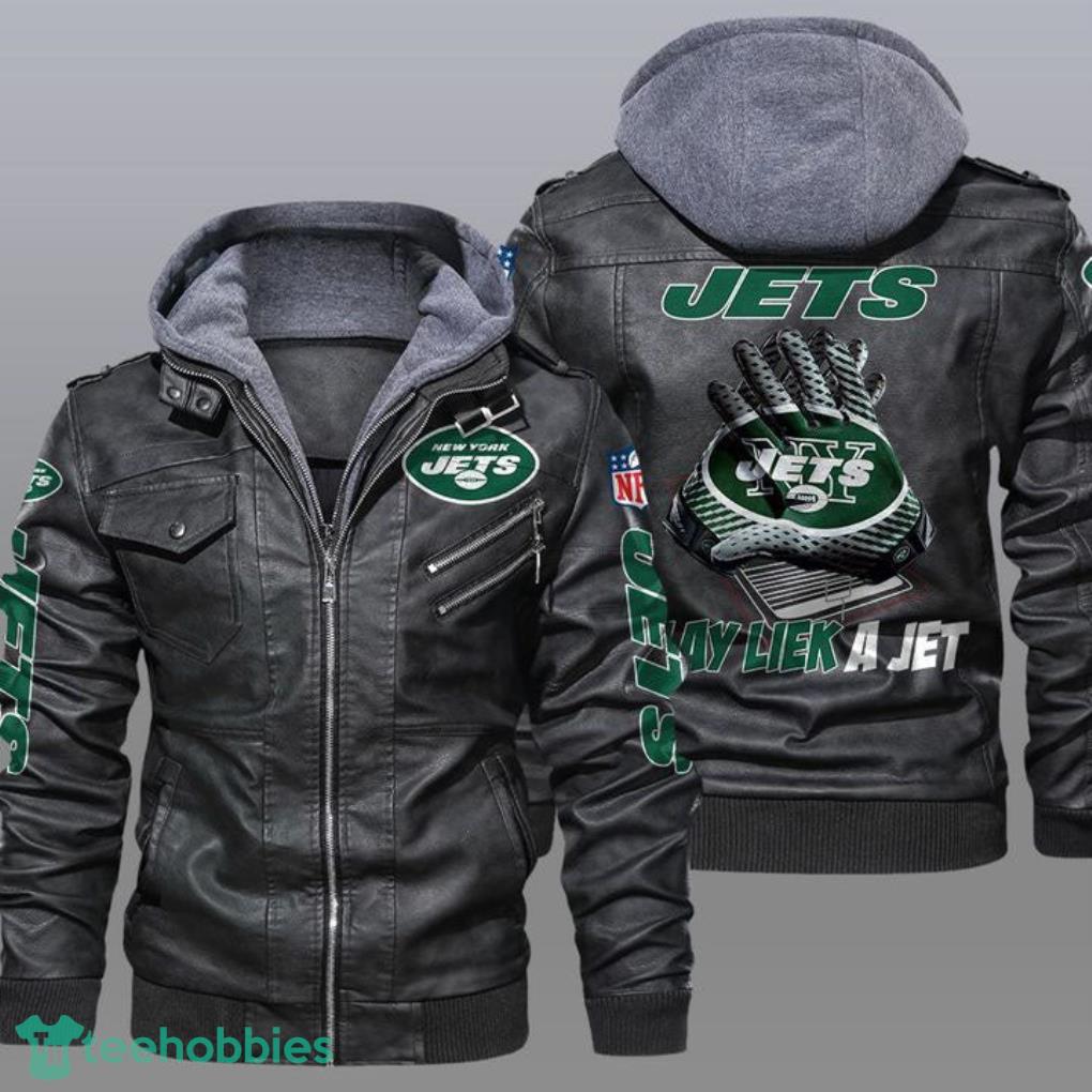 New York Jets Leather Jacket For Sport Fans