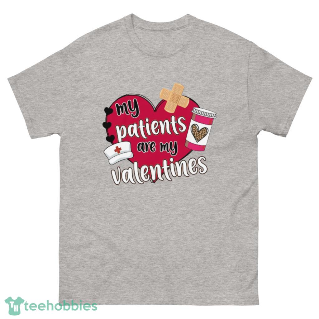 Nurse Valentines Day Shirt - 500 Men’s Classic Tee Gildan