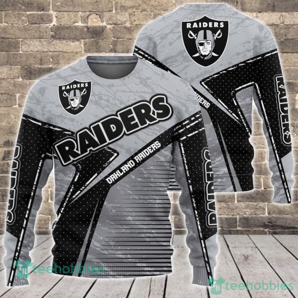 Oakland Raiders Nfl All Over Printed 3D Shirt For Fans