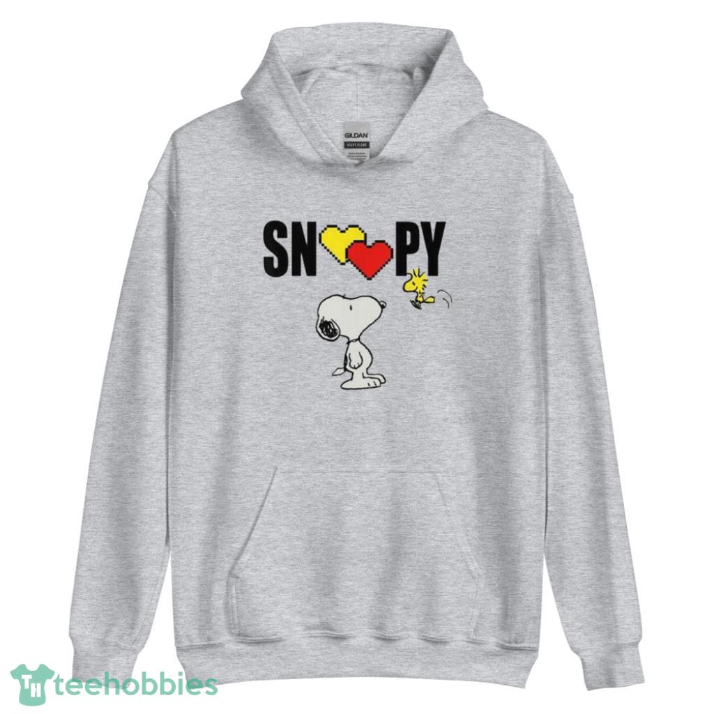Peanuts Snoopy Valentines Day Shirt - Unisex Heavy Blend Hooded Sweatshirt