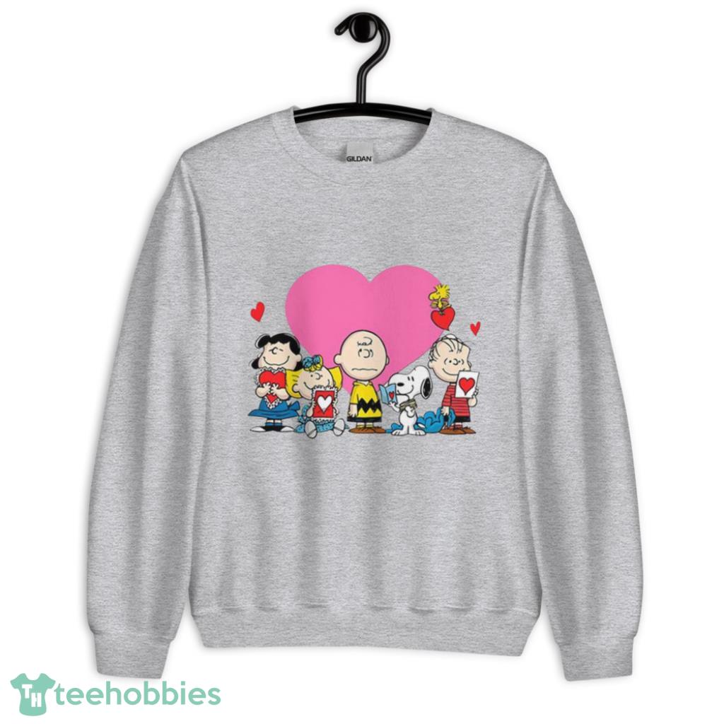 Peanuts Valentine Day Edition T Shirt - Unisex Heavy Blend Crewneck Sweatshirt