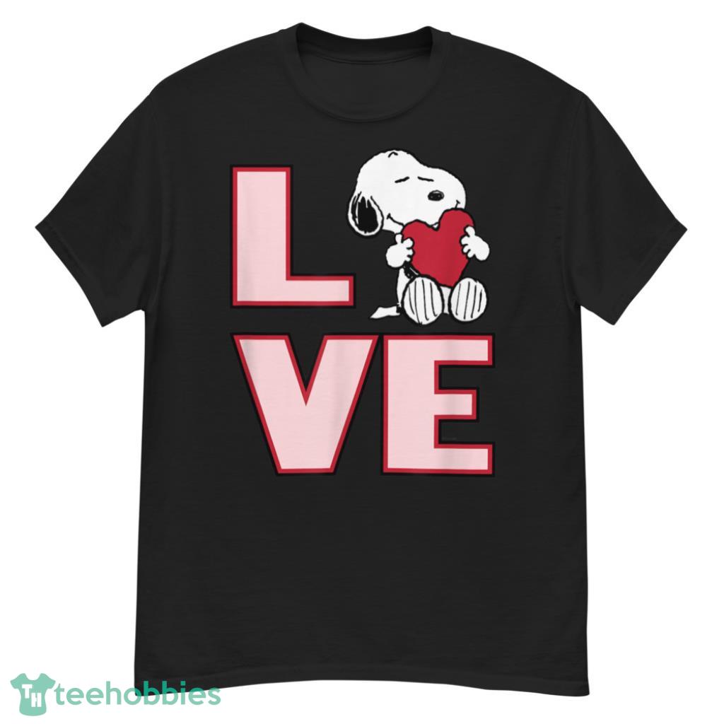 Peanuts Valentine Snoopy Love T-Shirt - G500 Men’s Classic T-Shirt