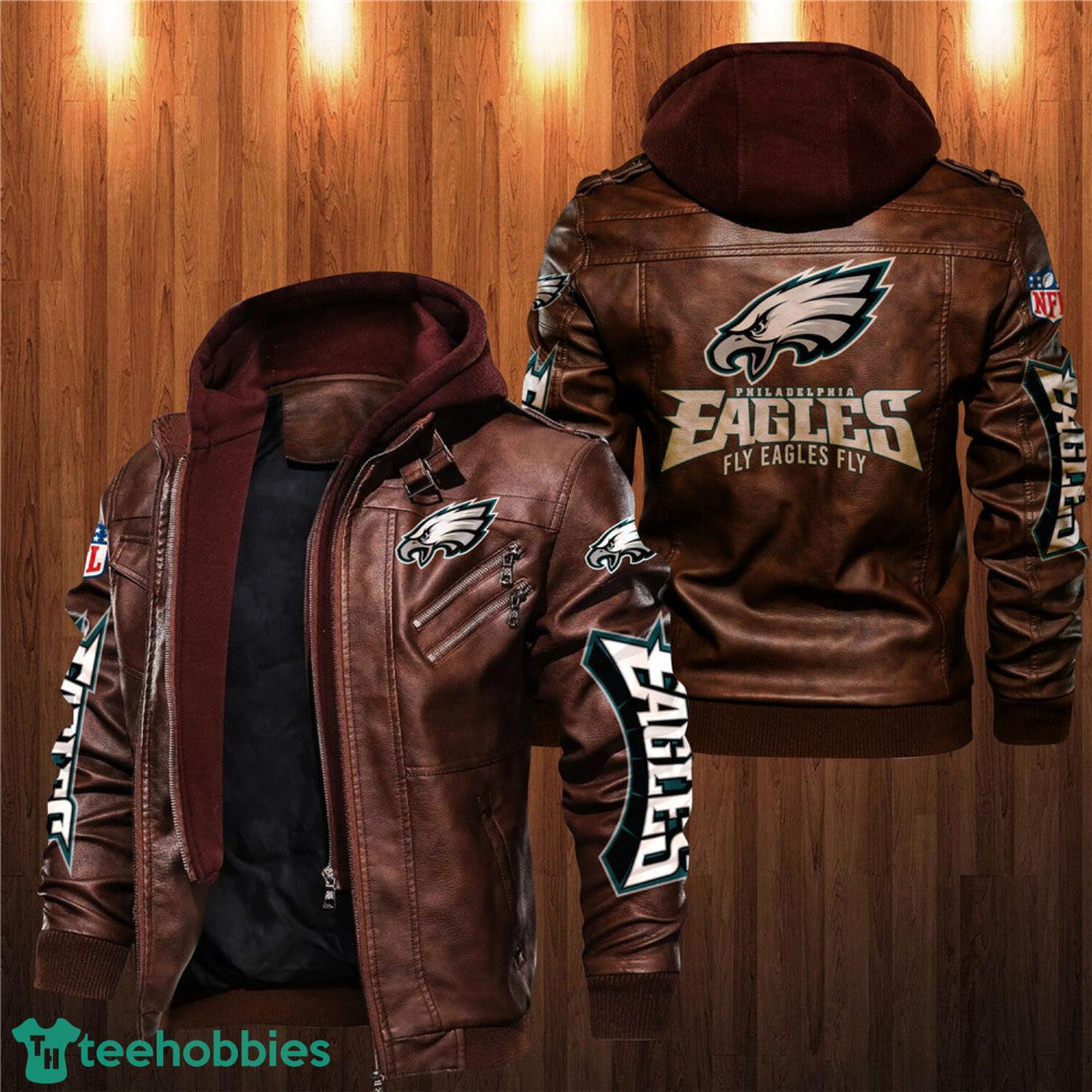 Philadelphia Eagles NFL Fans Leather Jacket For Men And Women -  Freedomdesign