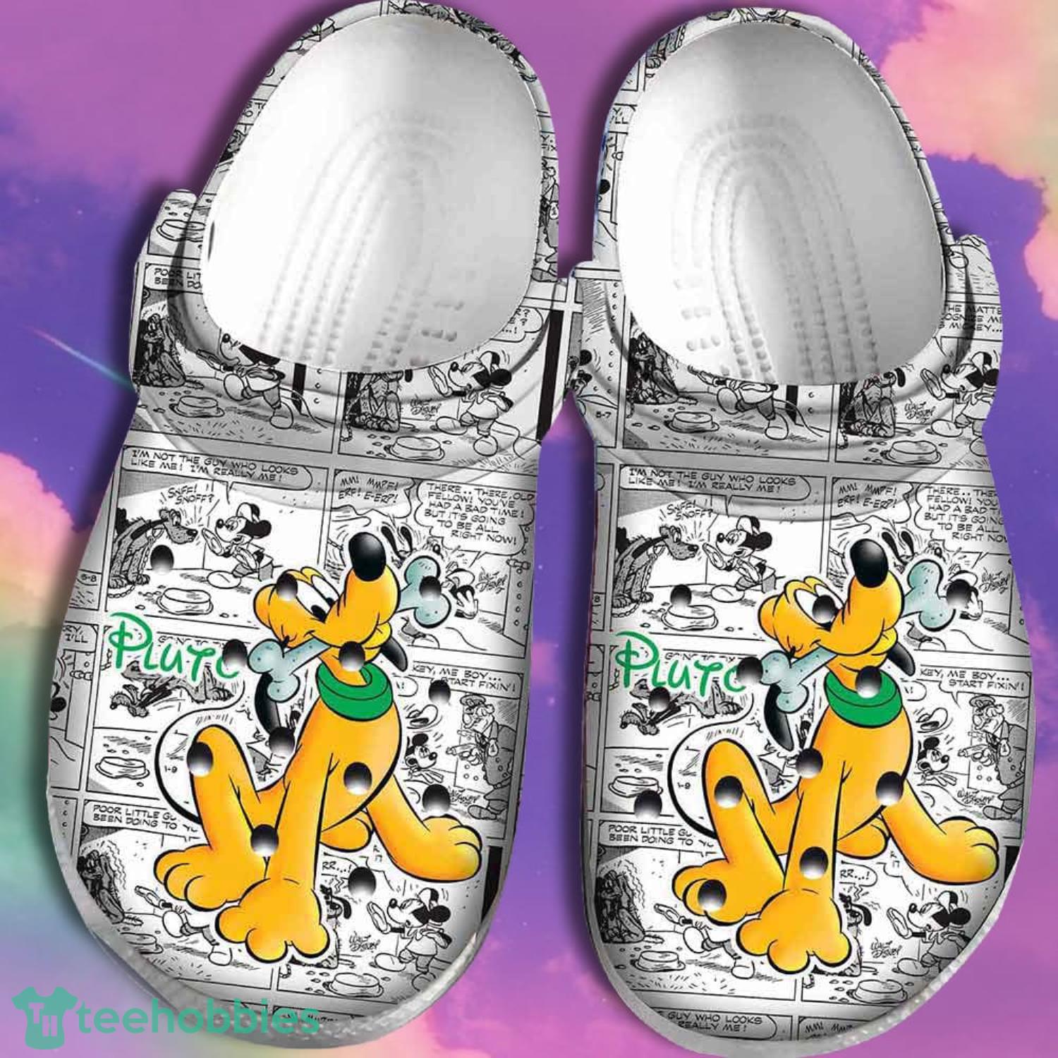 Pluto Disney Clog Shoes For Men Women Product Photo 1