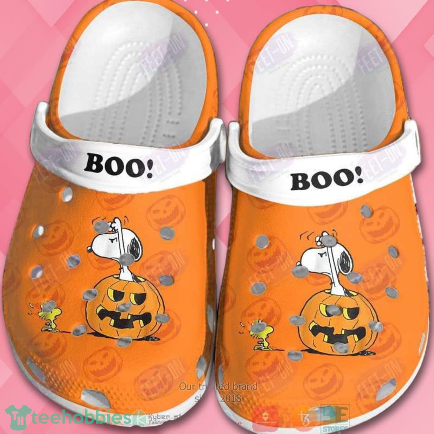 Snoopy And Woodstock Halloween Clog Shoes Product Photo 1
