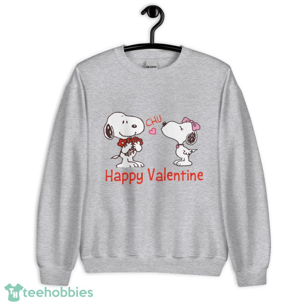 Snoopy Happy Valentine Days Coupe Shirt - Unisex Heavy Blend Crewneck Sweatshirt