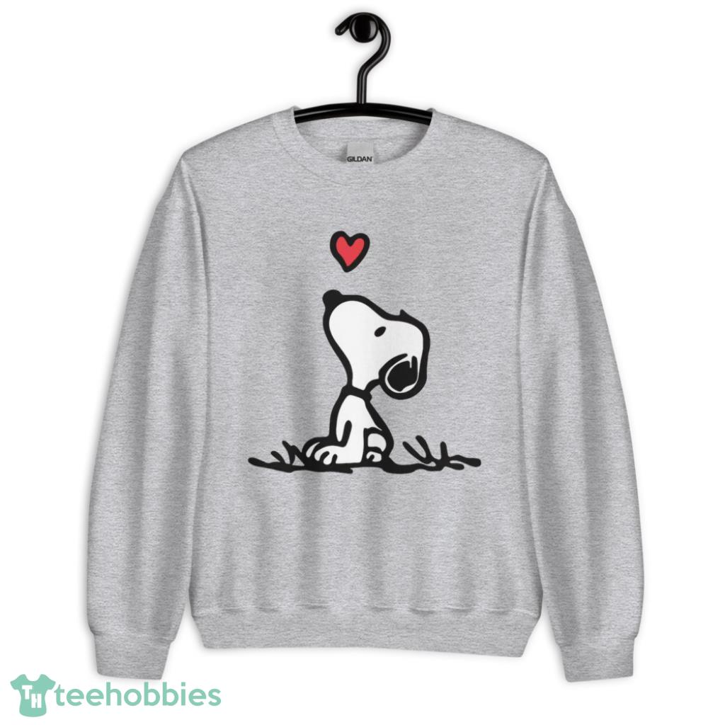 snoopy heart valentines day shirt 1px Snoopy Heart Valentine's Day Shirt