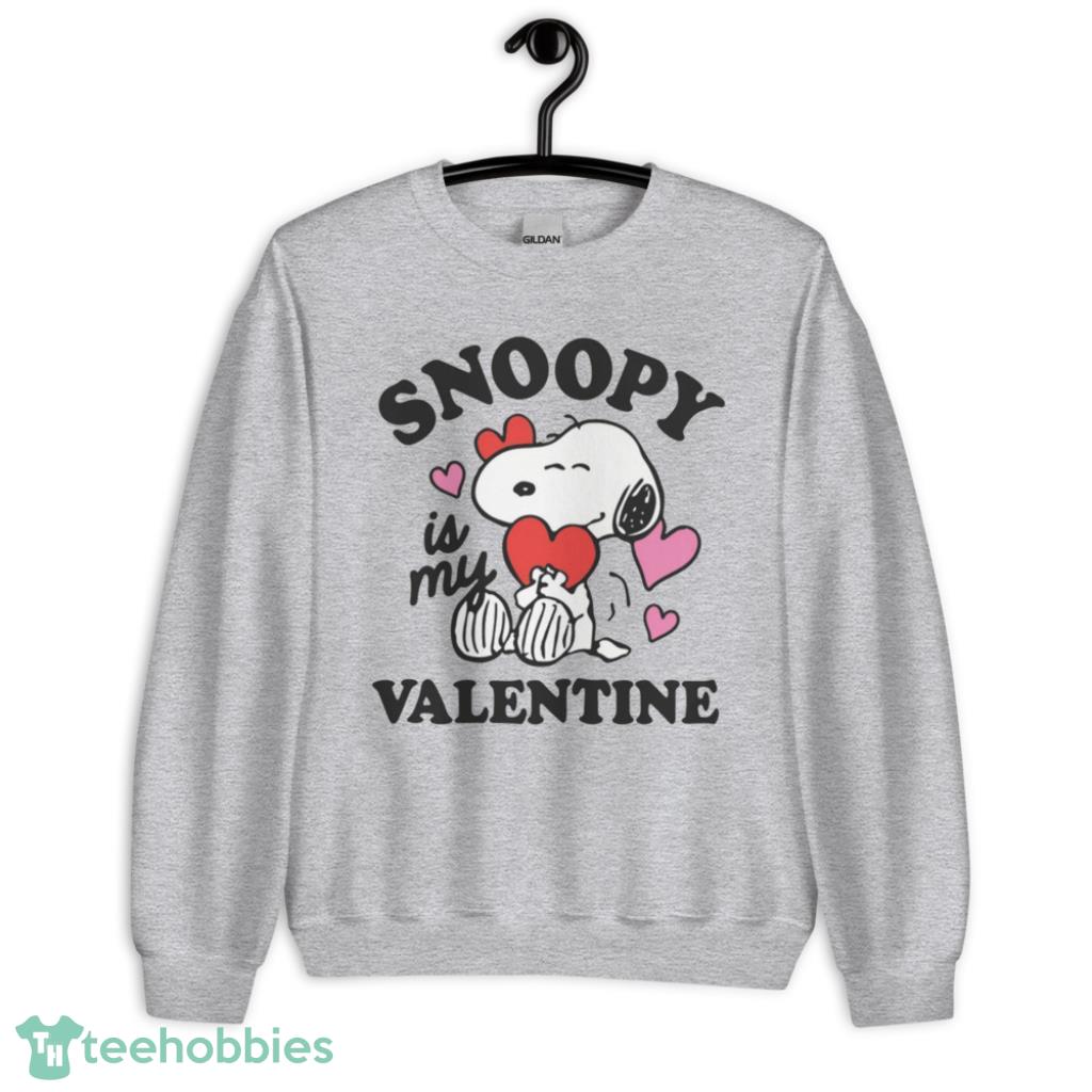 Snoopy Is My Valentine shirt - Unisex Heavy Blend Crewneck Sweatshirt