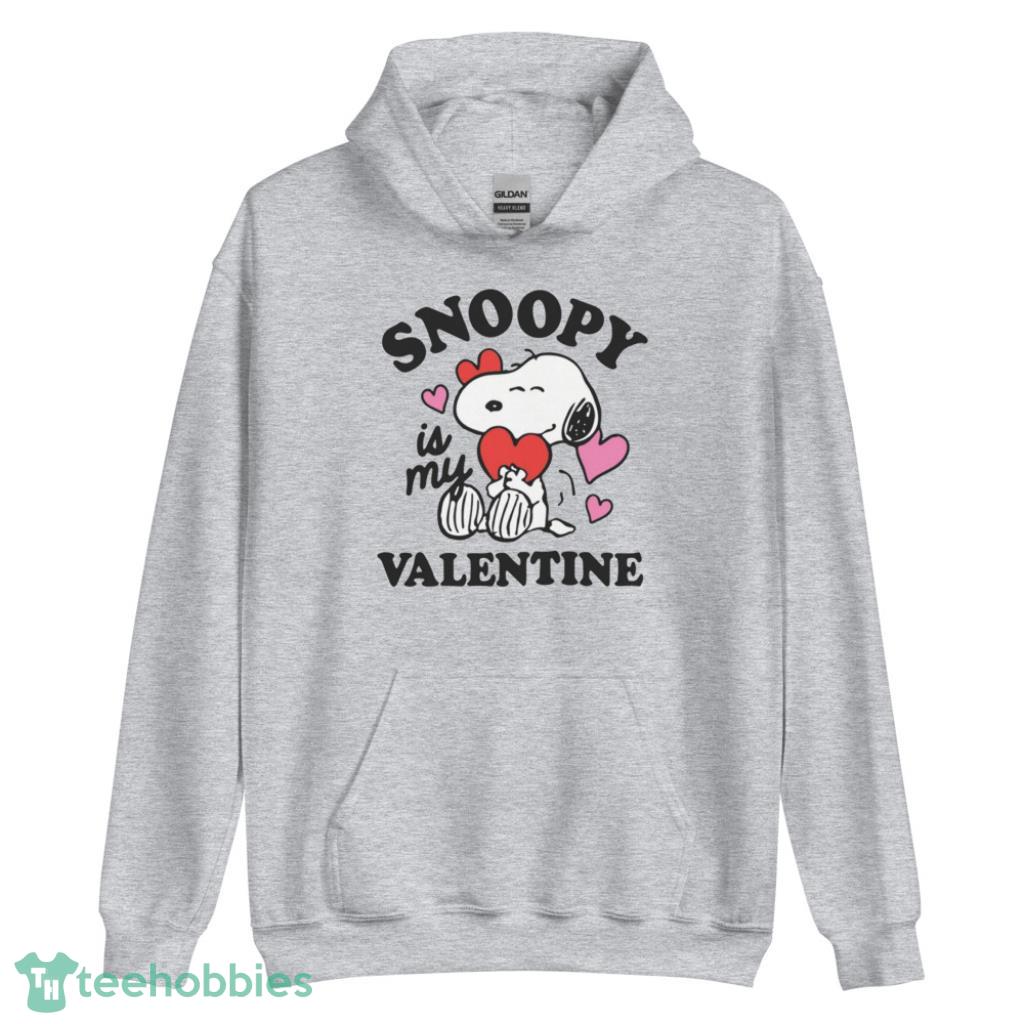 Snoopy Is My Valentine shirt - Unisex Heavy Blend Hooded Sweatshirt