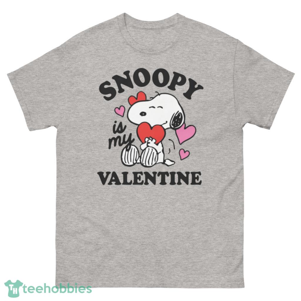 Snoopy Is My Valentine shirt - 500 Men’s Classic Tee Gildan