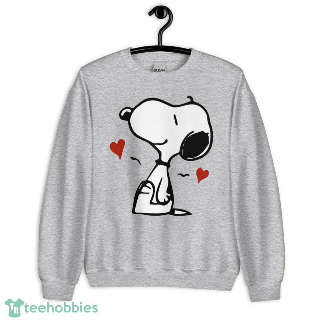 Snoopy Love Valentines Day Shirt - Unisex Heavy Blend Crewneck Sweatshirt