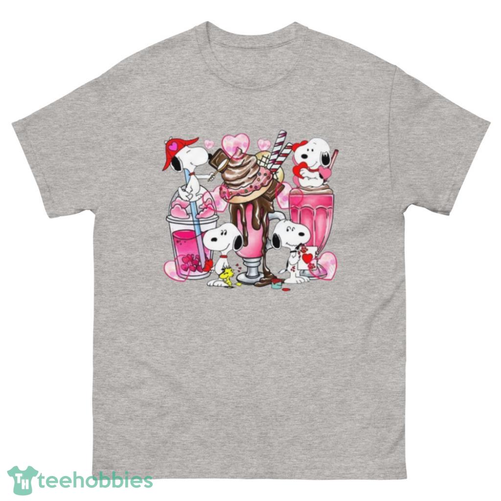Snoopy Valentine's Day Shirt - 500 Men’s Classic Tee Gildan
