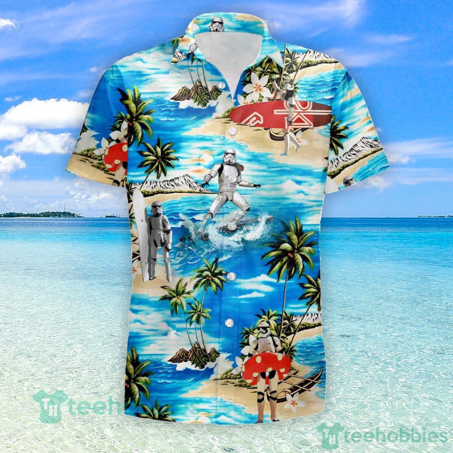 Star Wars Characters Hawaiian Shirt Beach Summer