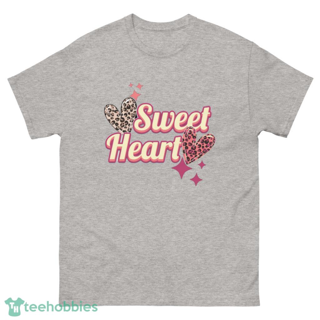 Sweet Heart Valentine Days Coupe Shirt - 500 Men’s Classic Tee Gildan