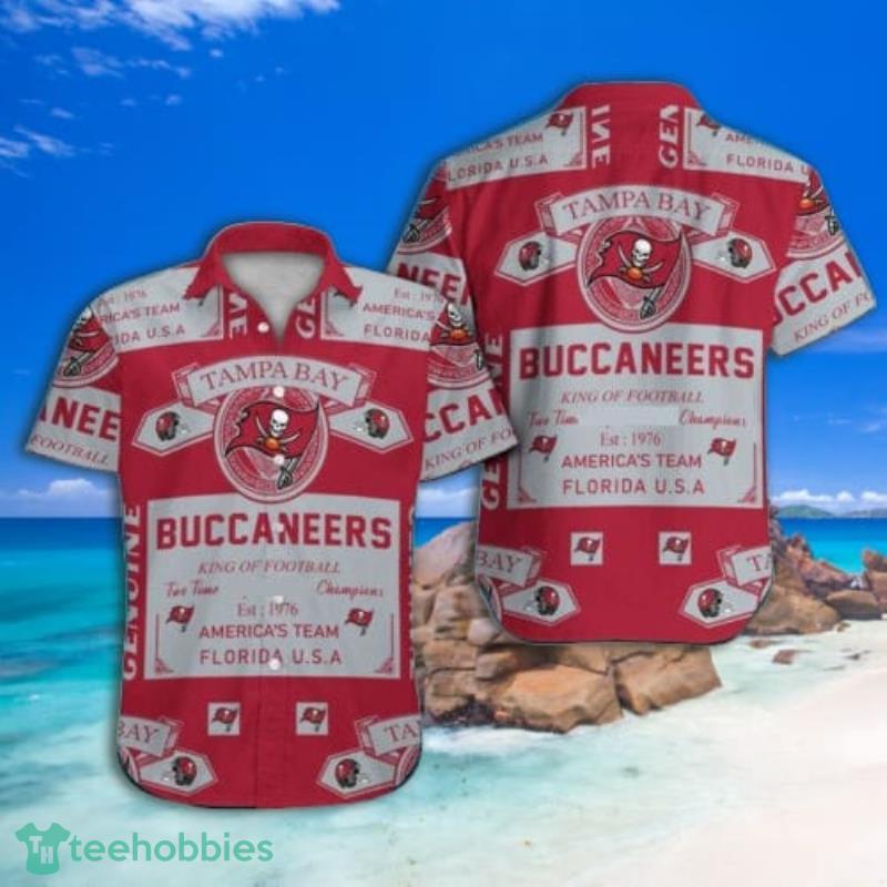 Tampa Bay Buccaneers Football Team Hawaiian Shirt And Short Set Product Photo 1