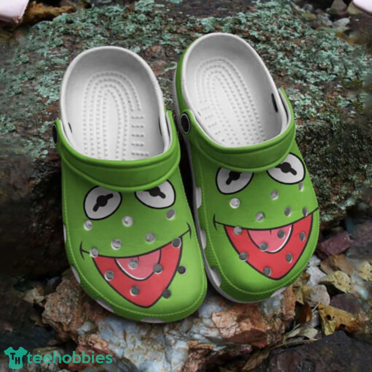 The Muppets Disney Kermit The Frog Halloween Clog Shoes For Men Women Product Photo 1