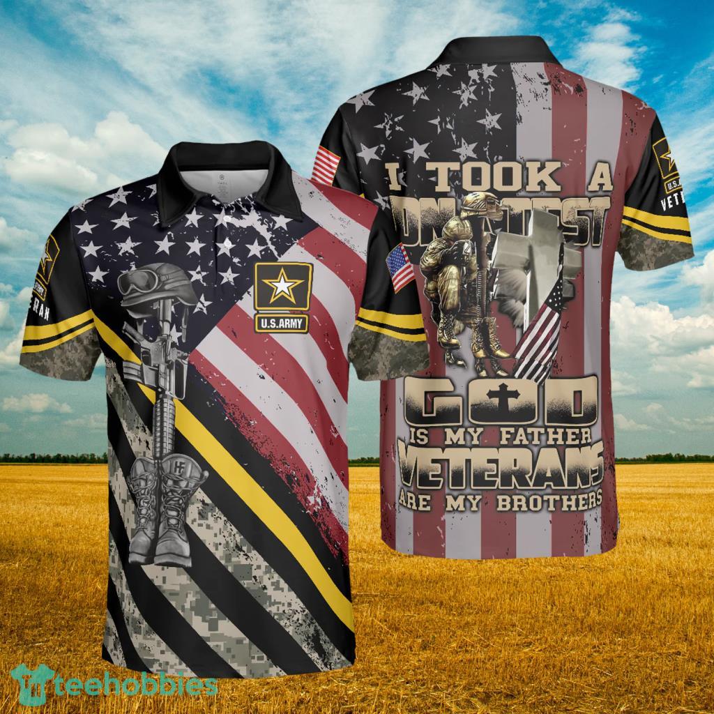 US Army Veteran DNA Polo Shirt - US Army Veteran DNA Polo Shirt