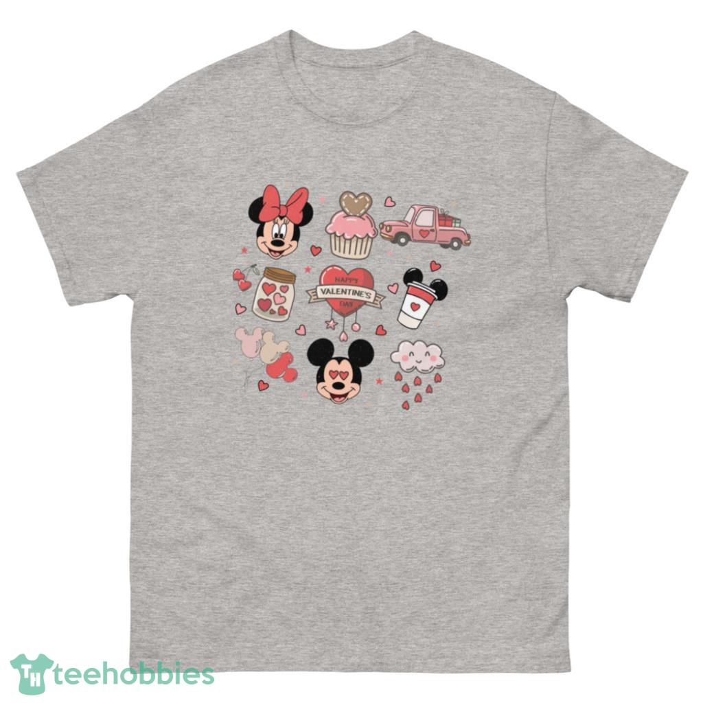 Vintage Mickey Minnie Valentine Shirt - 500 Men’s Classic Tee Gildan