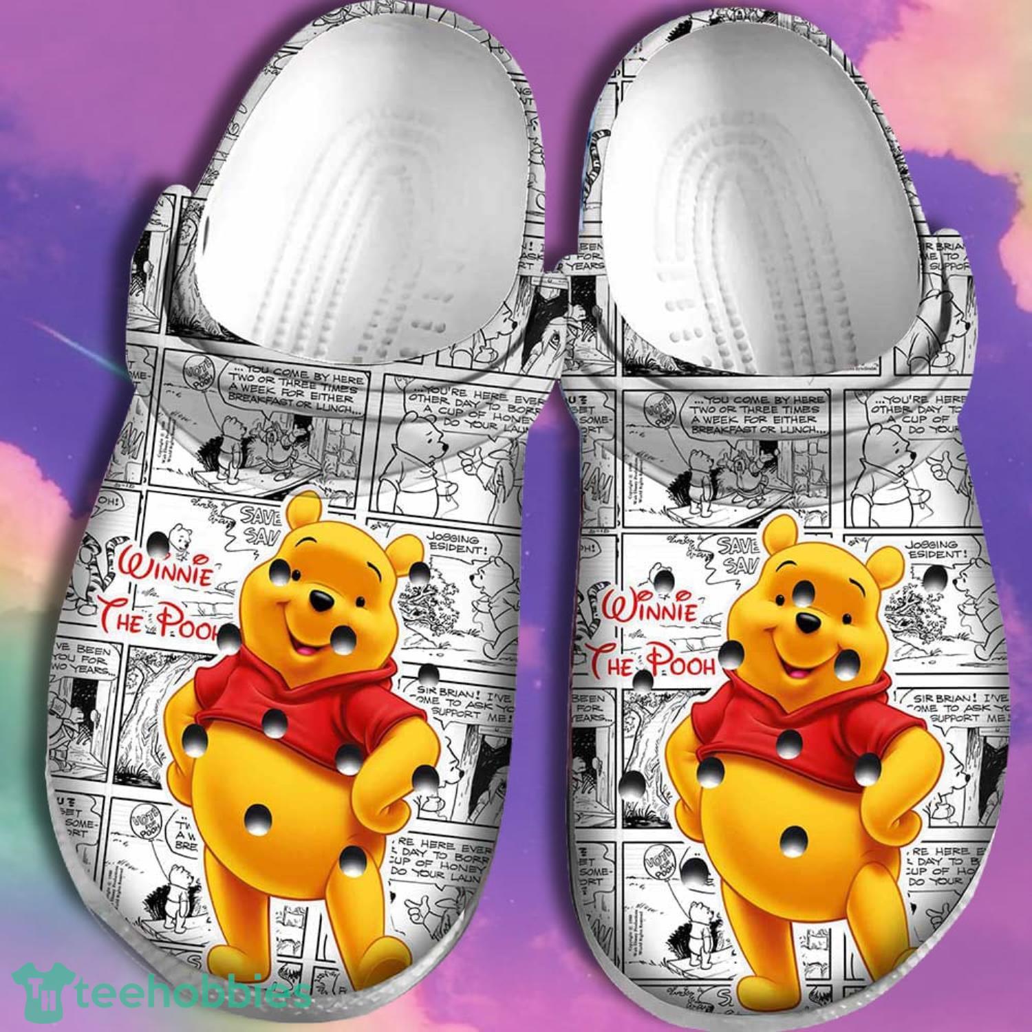 Winnie The Pooh Disney Clog Shoes For Men Women Product Photo 1