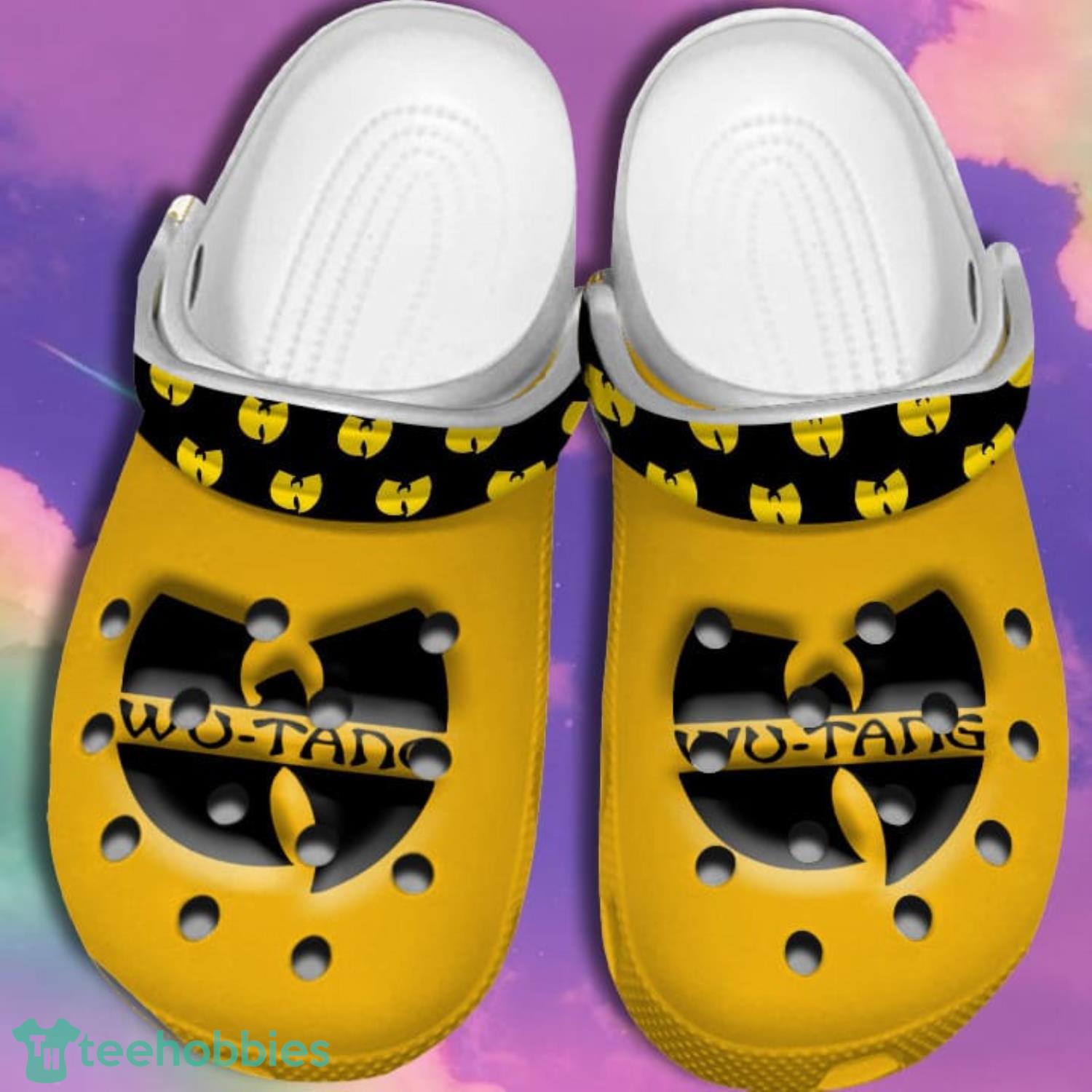 Wu Tang Clan Hip Hop Logo Clog Shoes For Men Women Product Photo 1