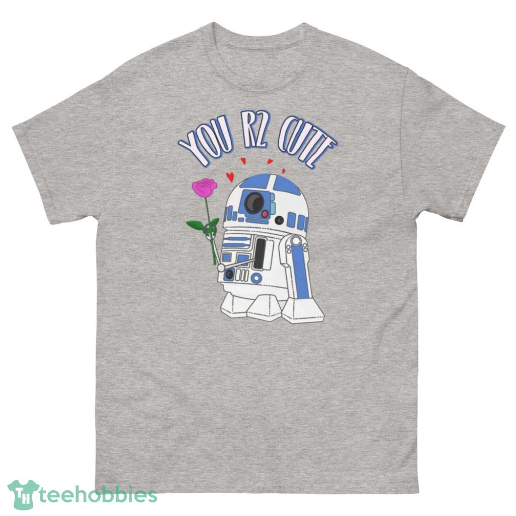 You R2 Cute Happy Valentine Days Coupe Shirt - 500 Men’s Classic Tee Gildan
